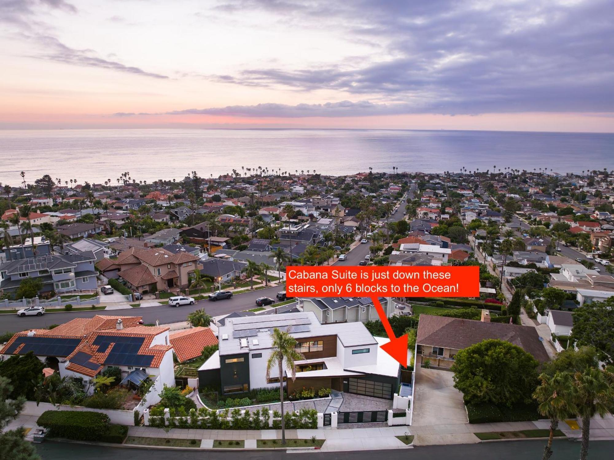 Contemporary Ocean Sunset Views With Firepit Pt Loma Close To Plnu San Diego Bagian luar foto